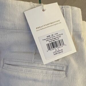 The Beaufort Bonnet Company Corduroy Pants in Off White